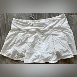 White lululemon skirt “2